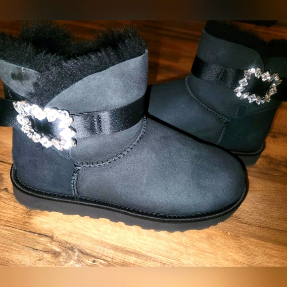 UGG Shoes - UGG Mini Boots, Black, Size 6